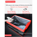 Collapsible crate foldable plastic storage sundries boxes